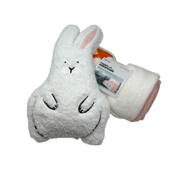 Target 2024 Shaped Easter Bunny Throw Pillow White - Room Essentials - Picture 5 of 7